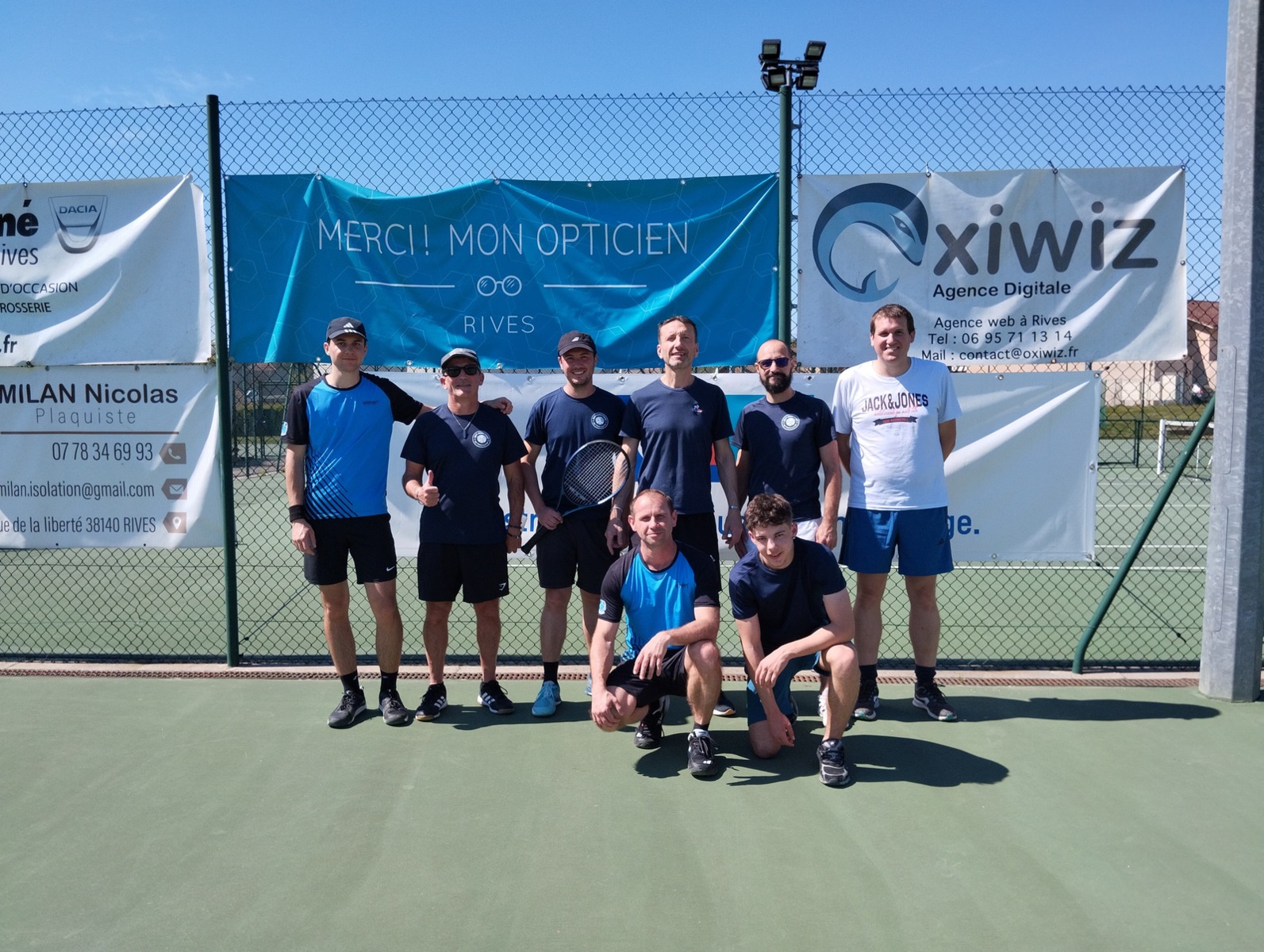 Interclubs : une équipe du TC Rives en phases finales