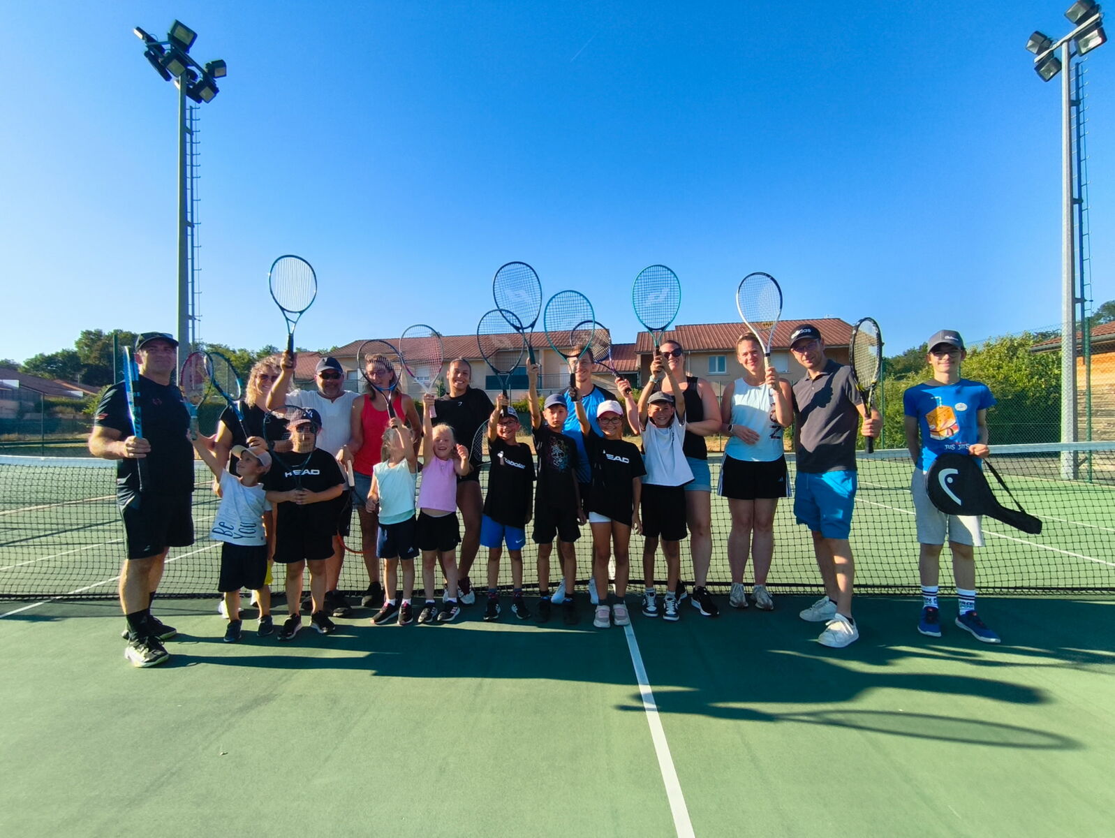 Une fin de saison joyeuse à l'école de tennis du TC Rives