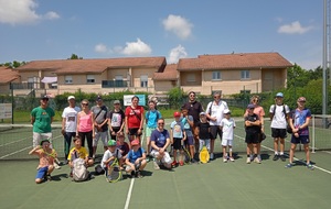 Ecole de tennis : une fin d'année en famille