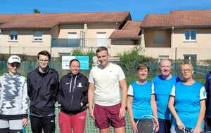 Le TC Rives engagé dans le Challenge de l'Isère