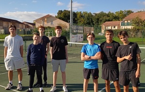 Interclubs : le début de l'aventure pour les jeunes du TC Rives