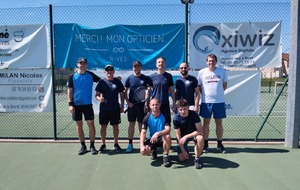 Interclubs : une équipe du TC Rives en phases finales