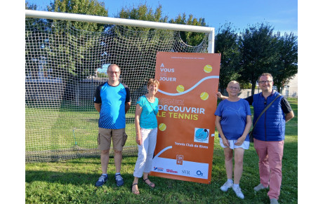 Le Tennis Club de Rives bien présent au Forum des associations